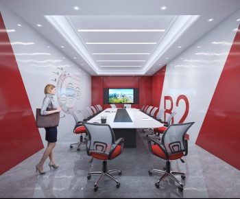 Modern Meeting Room-ID:491264105