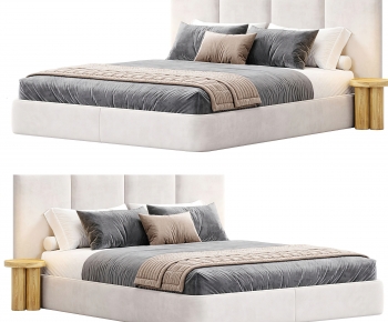 Modern Double Bed-ID:517837053