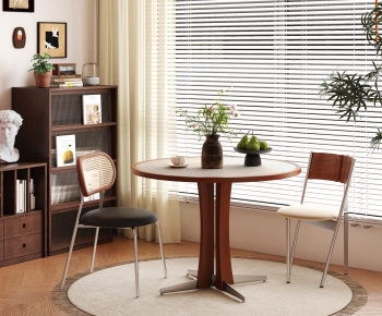 Modern Dining Table And Chairs-ID:444605119