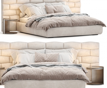 Modern Double Bed-ID:771389017