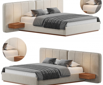 Modern Double Bed-ID:556259226