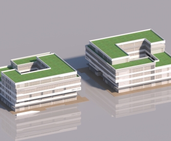 Modern Appearance Of Commercial Building-ID:962281947