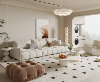 Modern A Living Room-ID:727586987