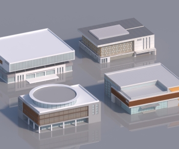 Modern Appearance Of Commercial Building-ID:272186994