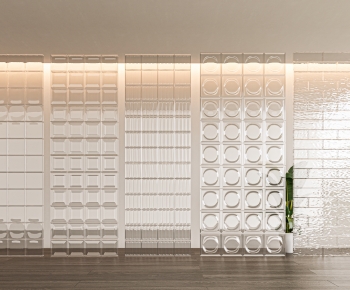 Modern Glass Screen Partition-ID:721484904