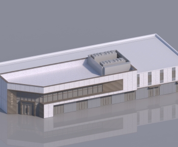 Modern Appearance Of Commercial Building-ID:452411898