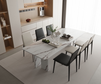 Modern Dining Table And Chairs-ID:800750029