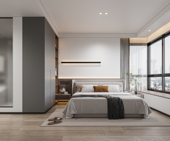 Modern Bedroom-ID:640417108