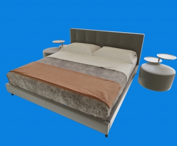 Modern Double Bed-ID:950562952