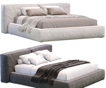 Modern Double Bed-ID:186880118