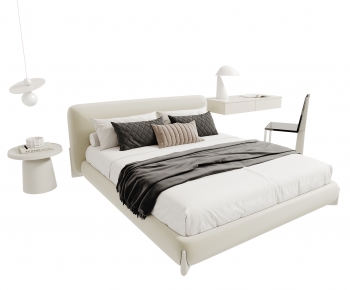 Modern Double Bed-ID:271369932