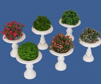 European Style Flower Bed, Flower Bowl, Flower Box-ID:624655964