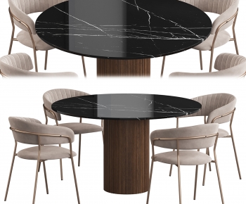 Modern Dining Table And Chairs-ID:532883884