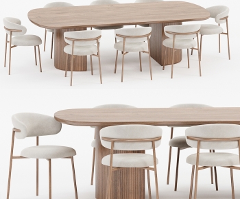 Nordic Style Dining Table And Chairs-ID:250698099