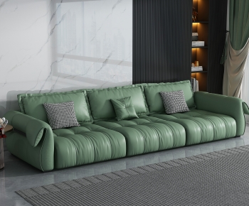 Modern Three-seat Sofa-ID:810919054