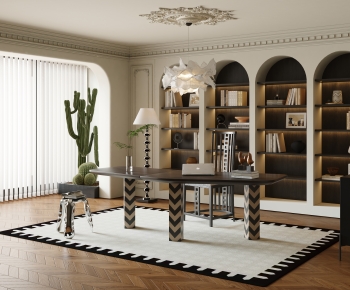 French Style Study Space-ID:687339078