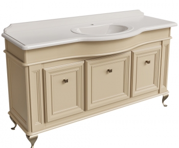 Simple European Style Bathroom Cabinet-ID:265423064