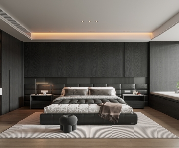 Modern Bedroom-ID:757074122