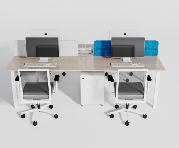 Modern Office Desk And Chair-ID:788690092