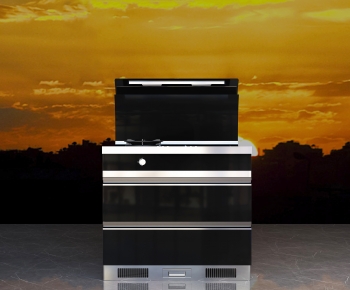 Modern Kitchen Electric Gas Range-ID:158916954