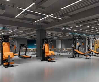 Industrial Style Gym-ID:673280957