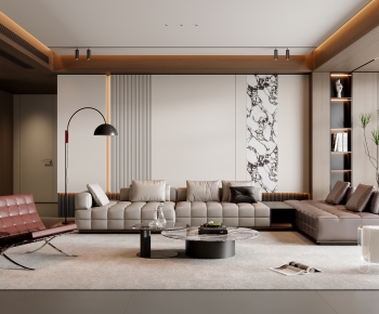 Modern A Living Room-ID:919289119