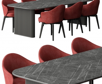 Modern Dining Table And Chairs-ID:469386105