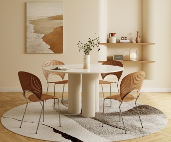 Modern Dining Table And Chairs-ID:331301935