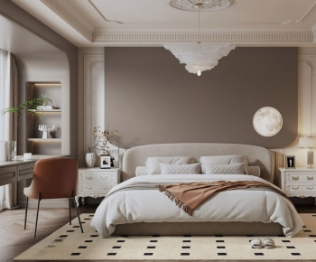 French Style Bedroom-ID:646445042