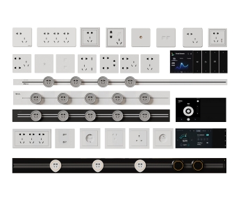 Modern Switch Socket Panel-ID:381134991