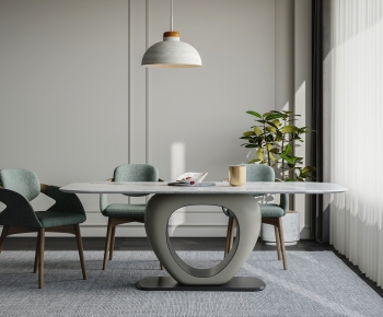 Modern Dining Table And Chairs-ID:534359938