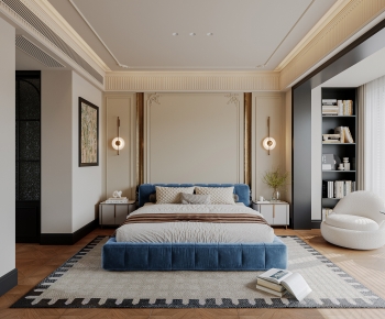 French Style Bedroom-ID:122809466