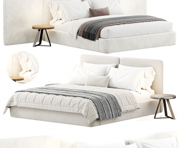 Modern Double Bed-ID:922200745