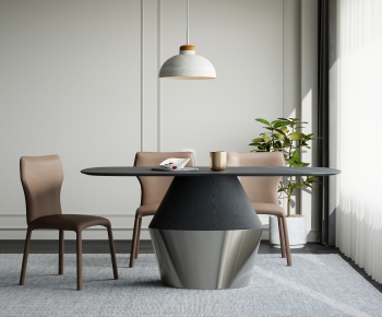 Modern Dining Table And Chairs-ID:803704984