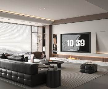 Modern A Living Room-ID:921361926