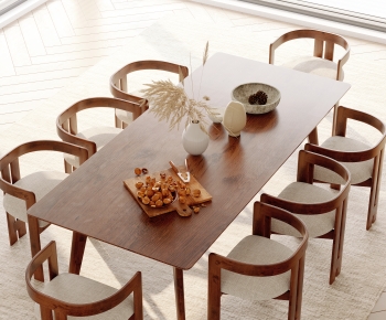 Modern Dining Table And Chairs-ID:385432968