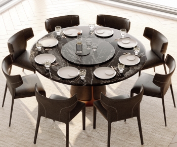 Modern Dining Table And Chairs-ID:608213908