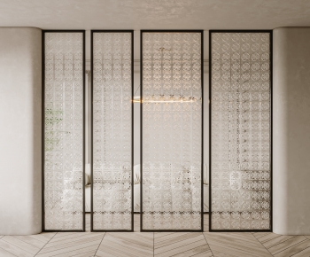 Modern Glass Screen Partition-ID:171082027