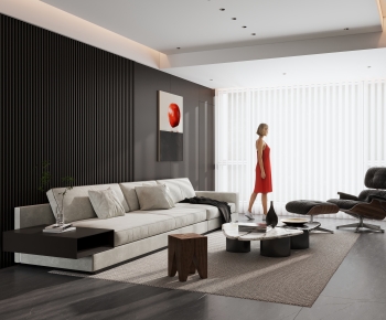 Modern A Living Room-ID:221668002