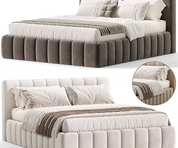 Modern Double Bed-ID:441344982