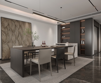 Modern Dining Room-ID:448285106