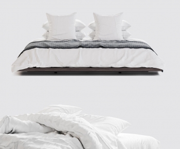 Modern Double Bed-ID:656543024