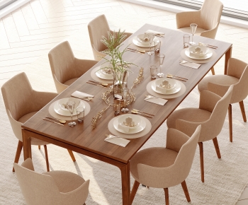 Modern Dining Table And Chairs-ID:231998924