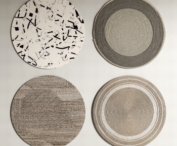 Modern Circular Carpet-ID:895021926