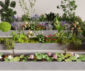 Modern Flower Bed, Flower Bowl, Flower Box-ID:811710428