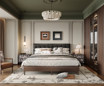 French Style Bedroom-ID:777141095