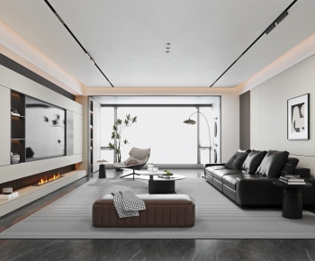 Modern A Living Room-ID:368376977