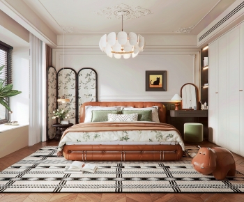 French Style Bedroom-ID:667167902