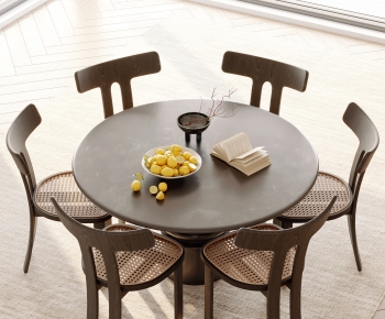 Modern Dining Table And Chairs-ID:940263035