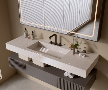 Modern Bathroom Cabinet-ID:888359079